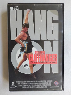 Cliffhanger - VHS deutsch uncut (große Box) Sylvester Stallone - Bild 1 von 4