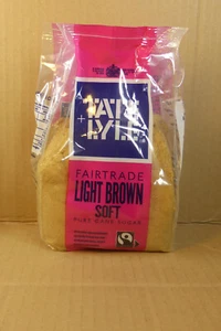 500gr. Leichter brauner Zucker, unraffiniert, von Tate+Lyle, FAIRTRADE, VEGAN - Bild 1 von 4