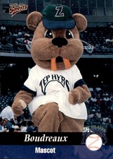 1999 New Orleans Zephyrs Multi-Ad #26 Boudreaux MASCOT - NM Baseball Card