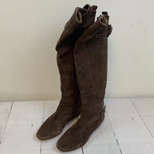 Joie Brown Suede Knee High Boots Women’s Size 9 (39) * - Picture 1 of 11