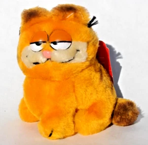 1981 Dakin Garfield Mini Bean Bag Plush #28-2400 Original Tags 5" Vintage - Picture 1 of 6