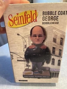 Abrigo de burbujas Seinfeld 2024 SGA 8/10 George Costanza Bobblehead Cyclones Mets - Imagen 1 de 7