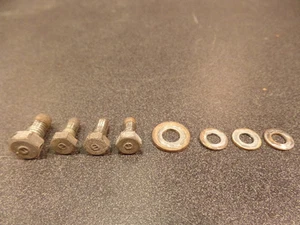 1972 72 HONDA CL175 CL 175 CLUTCH SIDE PASSENGER FOOT PEG FRAME BRACKET HARDWARE - Picture 1 of 8