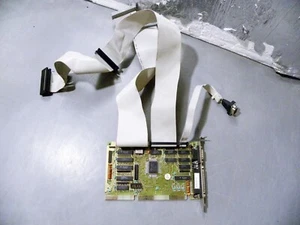 IBM 1.25 MEG 5.25 2 Serial Par INTERNAL DISKETTE DRIVE 16 ISA ADAPTER / Cables - Picture 1 of 4
