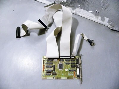 IBM  1.25 MEG 5.25 2 Serial Par INTERNAL DISKETTE DRIVE 16 ISA ADAPTER  / Cables - Image 1 of 4