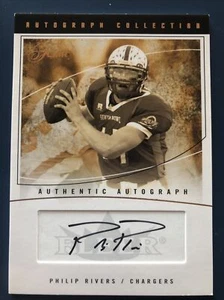 2004 Philip Rivers Flair Rookie Auto 99/350 - Picture 1 of 2