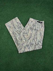 Vintage 1990s RealTree Camo Adjustable Waist Cargo Pants 37-42 X 32 Streetwear - Picture 1 of 6