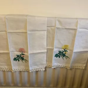 Brand New two 2 Vintage Chair Back Covers - Picture 1 of 4