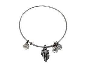 Alex und Ani Pferd Sattel Bettel Armreif Silber Armband stapelbar Sammlerstück - Bild 1 von 6