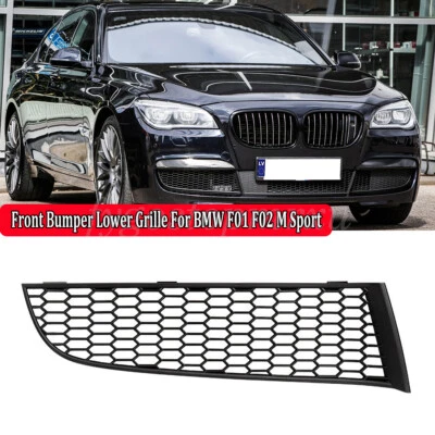 Right For BMW F01 F02 M Sport 740i Front Bumper Lower Fog Light Grille Cover Foto 1 de 4