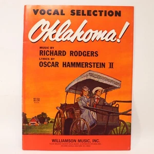 Oklahoma! Vocal Selection Songbook Sheet Music Score 1943 Williamson - Picture 1 of 10