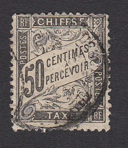 Timbre taxe France n°20 très bel exemplaire - Picture 1 of 2