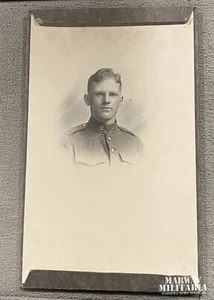 Collares de fotografía, estudio, servicio general, soldado no identificado (24422) - Imagen 1 de 3