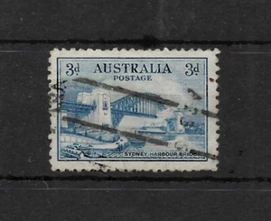 Australia 1932 Sydney Harbour Bridge 3d blue, used (A007) - Picture 1 of 1