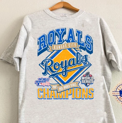 Kansas City Royals Vintage World Series 1985 Graphic Shirt Men Women KV11863 Cover