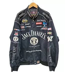 Vintage Retro JH Design Nascar Jack Daniels Team Racing Jacke Größe 3XL - Bild 1 von 18