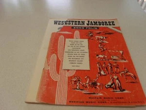 VINTAGE WESTERN JAMBOREE SONG FOLIO SONG BOOK - Picture 1 of 4
