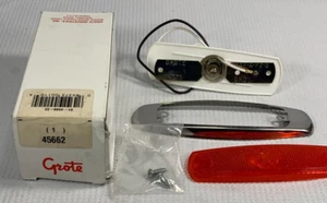 Grote 45662 Red Side Marker Light – Truck Trailer Clearance Lens - Bild 1 von 4