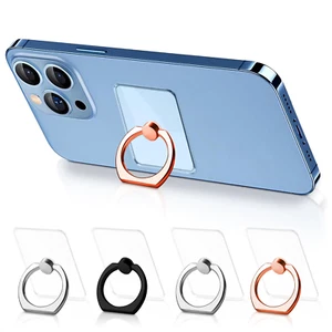 Cell Phone Ring Holder Finger Kickstand - 4Pcs Cell Phone Case Ring Stand 360 Ro - Picture 1 of 11