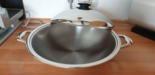 AMC PREMIUM COOKING SYSTM Wok con coperchio, chinawok, 4 L, MERCE NUOVA