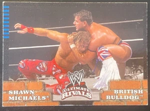 Shawn Michaels vs British Bulldog 2008 WWE Ultimate Rivals #52 - Picture 1 of 2