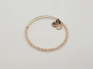 Alex Ani Rock Candy ๐ฌ Blush Gold Wrap Bangle Charm Bracelet ๐ โจ๏ธ - Picture 1 of 6