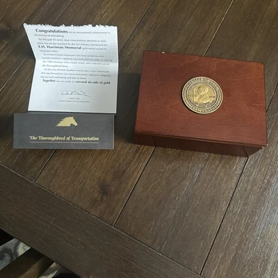 Premio Edward H Harriman NORFOLK SOUTH RAILROAD - joyero/baratija Foto 1 de 4