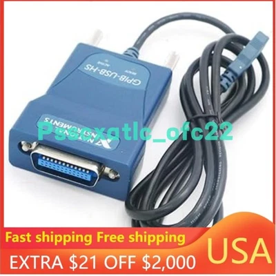 US Free TAX NEW NI GPIB-USB-HS GPIBUSBHS GPIB Instrument. - Image 1 of 4