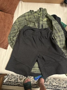 Adidas Men’s Small Gray Sweat Shorts Running Athletic Grey - Picture 1 of 4