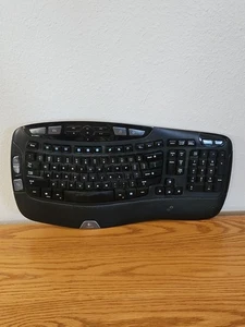 Logitech Wireless Keyboard 640-000505 No Receiver Working And Good Condition - Picture 1 of 6