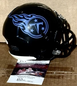 T’VONDRE SWEAT Titans SIGNED Mini Helmet JSA COA TENNESSEE - Picture 1 of 6