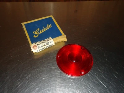New NOS GM Guide Tail Light Lamp Lens 5945911 1953-1959 Chevrolet Chevy Truck - Image 1 of 2