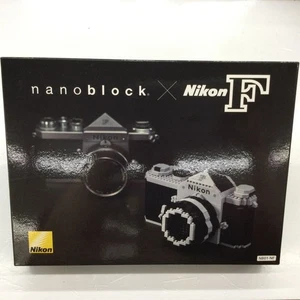 Nanoblock Nano Block x Nikon F Camera NB01-NF Rare From Japan Includes duties - Picture 1 of 3