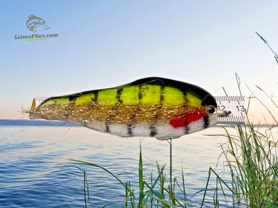 3 Premium-Streamer XXL, 12,5cm, für Hecht, Zander & Großbarsch – Barschimitat - Bild 1 von 4