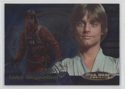 2001 Topps Star Wars: Evolution Evolution A Luke Skywalker #6A 17vo - Image 1 of 3