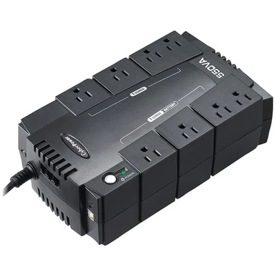 CyberPower® 330-Watt 8-Outlet Standby UPS System with 5-Ft. Cord, CP550SLG - Image 1 of 4
