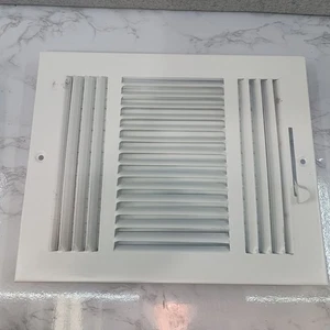 6 Pcs 10x6“ Air Vent Covers for Home Ceiling, 3-Way Adjustable Air Return Grille - Picture 1 of 11