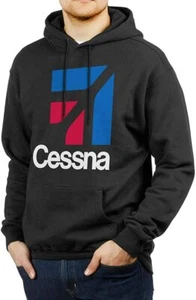Men's Hoodie  Casual Hoodie Sweatshirt Cotton Pullover Black Hoodie - Picture 1 of 8