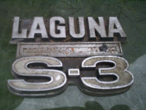 Laguna S3 emblem S-3 Chevy Malibu - Bild 1 von 2