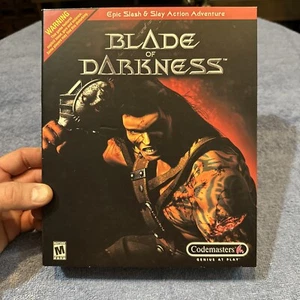 Blade of Darkness gioco vintage PC Big Box CIB completo - Codemasters - Foto 1 di 4