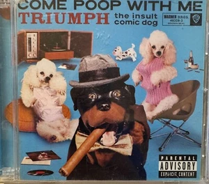 Triumph The Insult Comic Dog "Come Poop With Me" CD & DVD Set - Foto 1 di 4