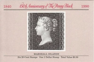 100007/ Marshall Inseln 1990 – Markenheftchen – 150 Jahre Penny Black – postfris - Picture 1 of 1