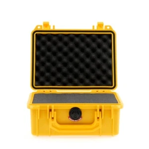 Peli Case 1150 mit Schaum gelb Kamerakoffer Fotokoffer wasserdicht staubdicht - Bild 1 von 3
