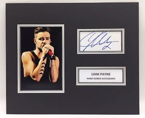 RARE Liam Payne Hand Signed Photo Display + COA 1D ONE DIRECTION SASIGNED