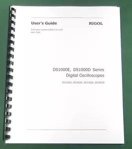 Rigol DS1000E Serie Benutzerhandbuch: Vollfarbige & Schutzhüllen! - Bild 1 von 1