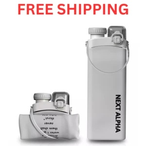 Collapsible Water Bottle Foldable Water Bottle For Hiking Camping Free Shipping - Picture 1 of 4