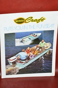 Vintage Mirro Craft Boat Sales Brochure Catalog Specifications Advertising OEM - Picture 1 of 8