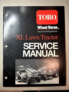 Toro Wheel Horse XL Rasentraktor Serviceanleitung (492-4307) - Bild 1 von 2