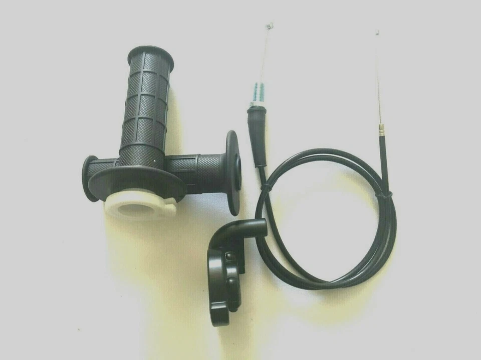 Throttle Handle Bar Grip Set For Kawasaki KX100 KX85 KX80 KX65 KX60 - Image 1 of 3