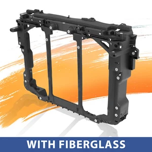For Mazda CX-9 2016-2023 Black Radiator Support Assembly W/Fiberglass #MA1225162 - Picture 1 of 10
